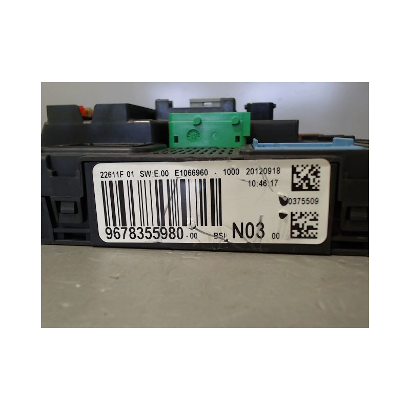 BOITIER GESTION HABITACLE PEUGEOT 208 12-15