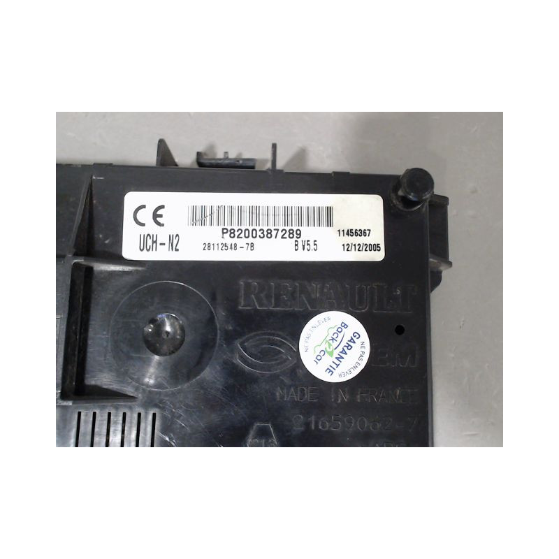 BOITIER GESTION HABITACLE RENAULT CLIO