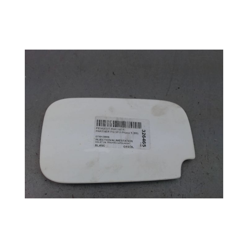 VOLET DE TRAPPE CARBURANT PEUGEOT PARTNER FG II Phase 1 (B9) 2008-2012