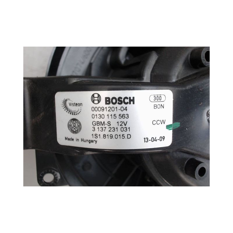 MOTEUR VENTILATEUR CHAUFFAGE SEAT MII