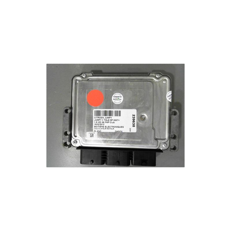 CALCULATEUR MOTEUR CITROEN JUMPY II TOLE 2007-