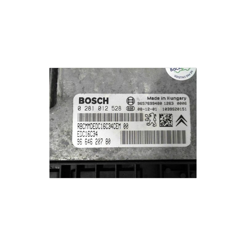 CALCULATEUR MOTEUR PEUGEOT 206 98-09