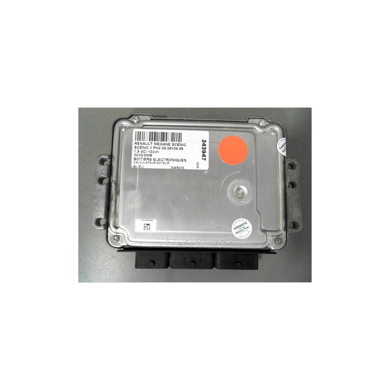 CALCULATEUR MOTEUR RENAULT SCENIC II PH2 06-09