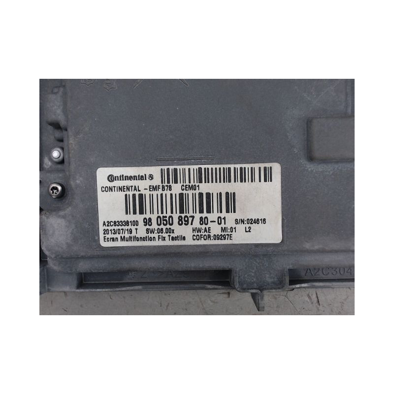 ECRAN GPS CITROEN C4