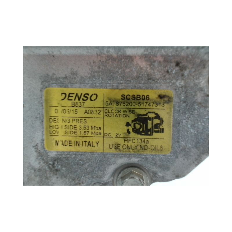 COMPRESSEUR AIR CONDITIONNE FORD KA II 2008-...