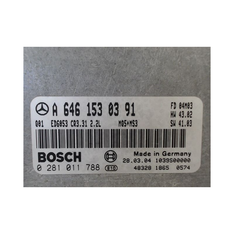 CALCULATEUR MOTEUR MERCEDES VITO