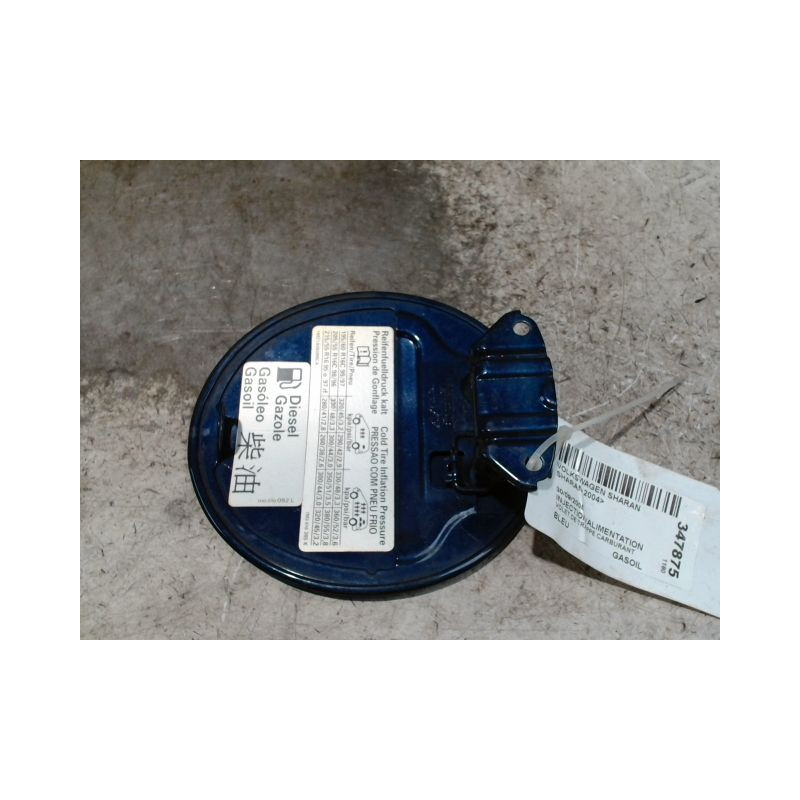 VOLET DE TRAPPE CARBURANT VOLKSWAGEN SHARAN 2004-