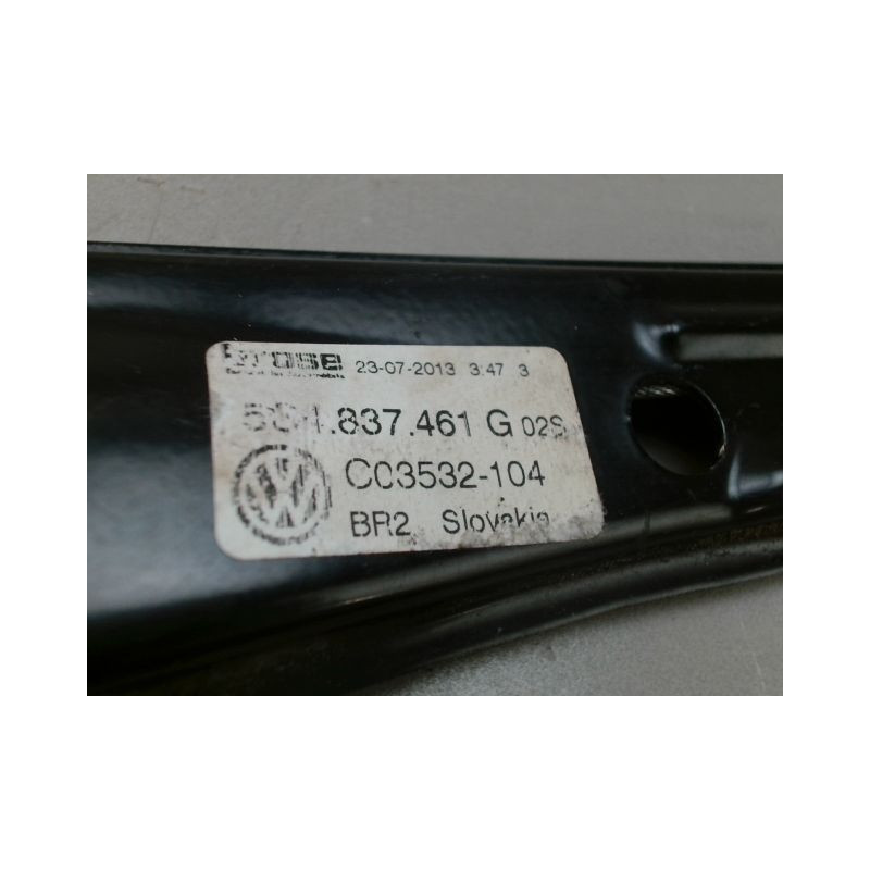 MECANISME LEVE-GLACE AVANT GAUCHE VOLKSWAGEN GOLF