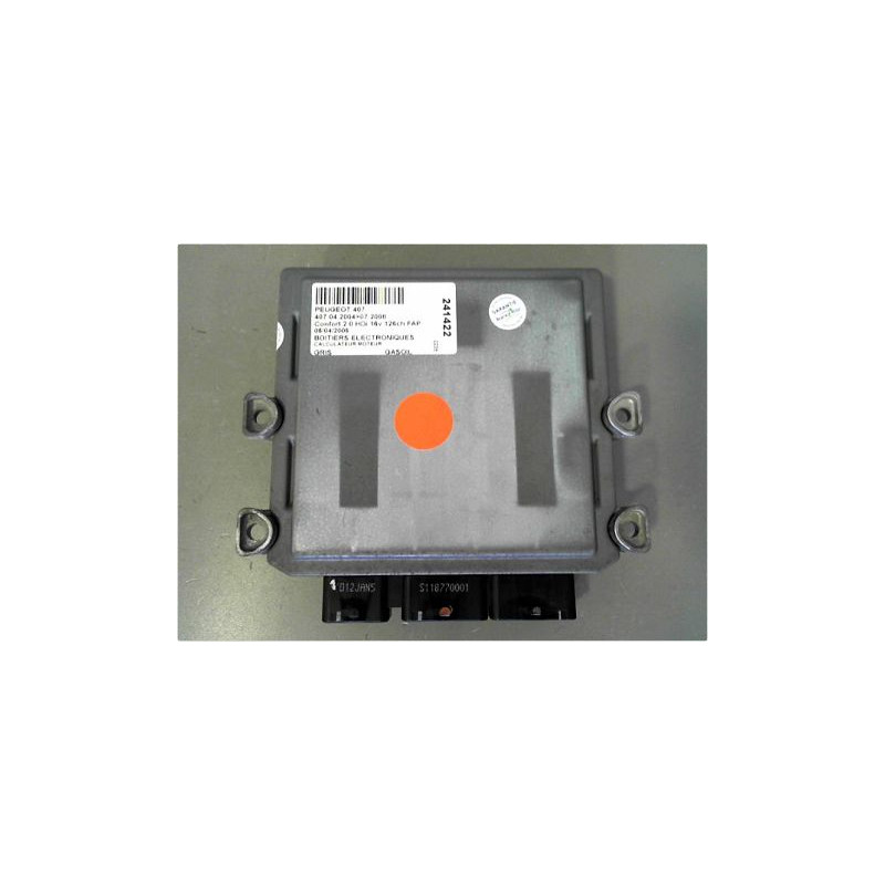 CALCULATEUR MOTEUR PEUGEOT 407 2004-2008