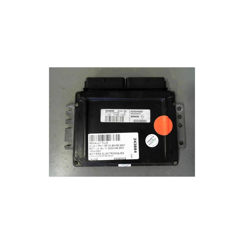CALCULATEUR MOTEUR RENAULT CLIO II PH.1 98-2001