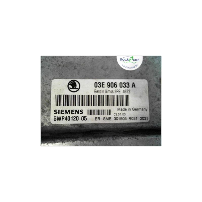CALCULATEUR MOTEUR SKODA FABIA COMBI
