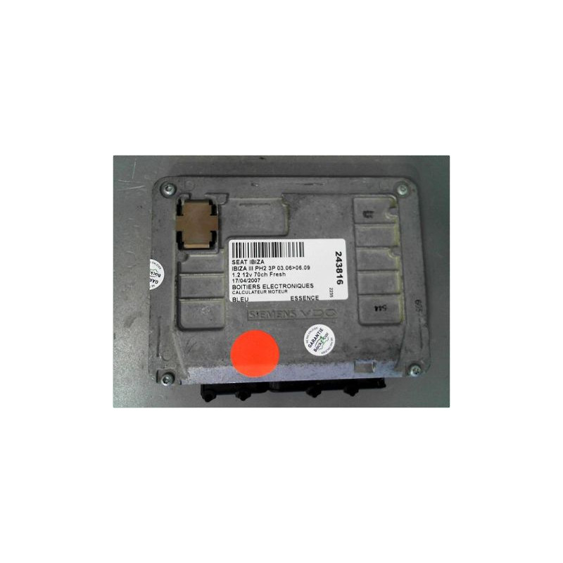 CALCULATEUR MOTEUR SEAT IBIZA III PH2 06-09