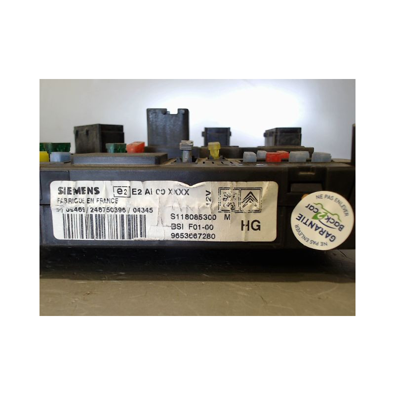 BOITIER GESTION HABITACLE CITROEN C3