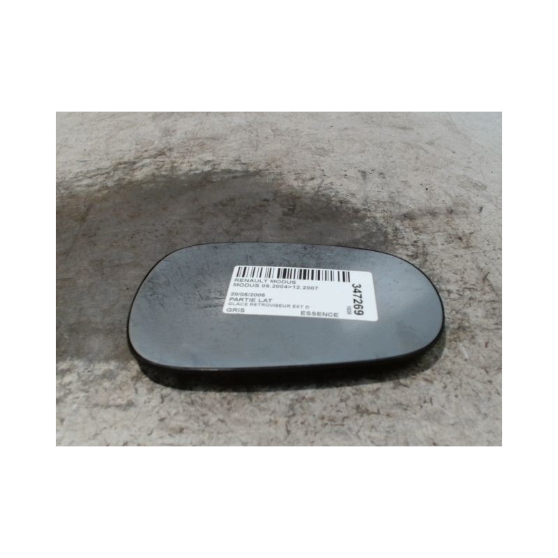 GLACE RETROVISEUR EXT D RENAULT MODUS 2004-2007
