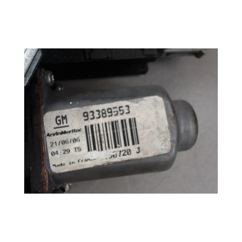 MECANISME LEVE-GLACE ARRIERE GAUCHE OPEL MERIVA