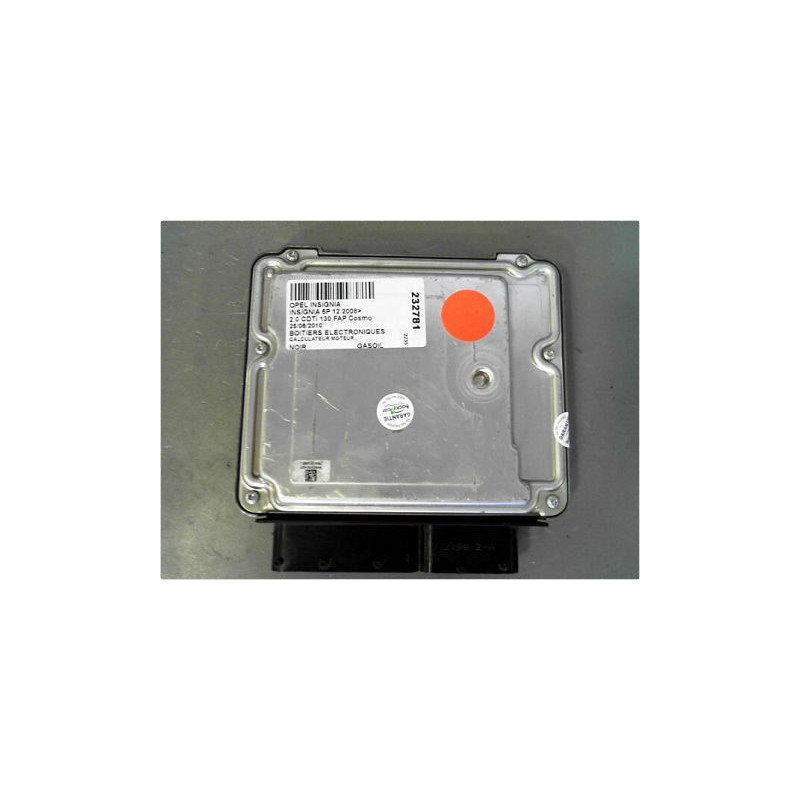 CALCULATEUR MOTEUR OPEL INSIGNIA 2008-
