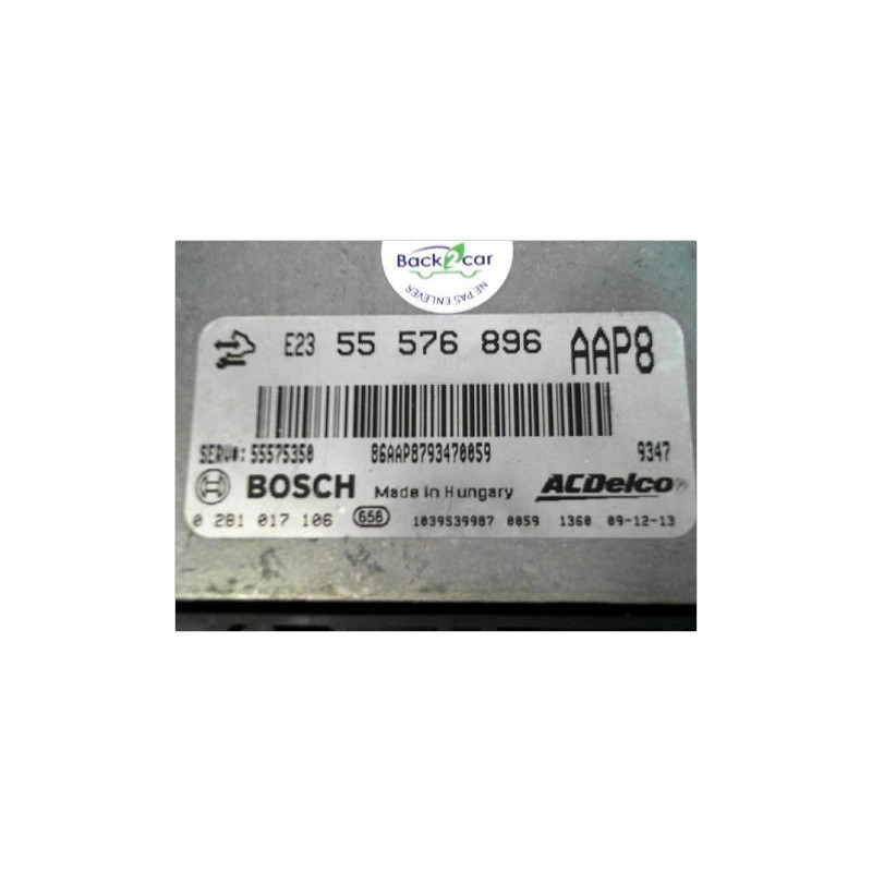 CALCULATEUR MOTEUR OPEL ASTRA (J) 10-12