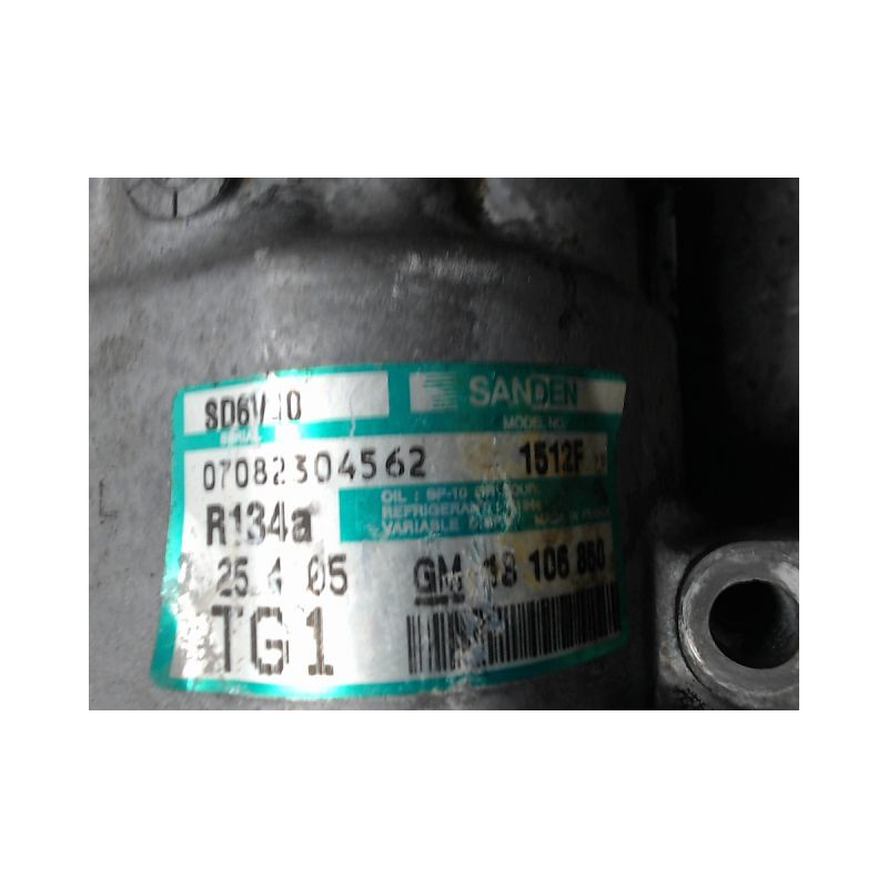 COMPRESSEUR AIR CONDITIONNE OPEL CORSA 03-06