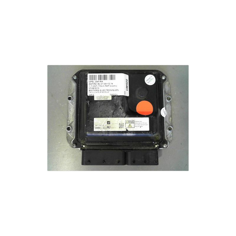 CALCULATEUR MOTEUR OPEL ZAFIRA (B) 08-14