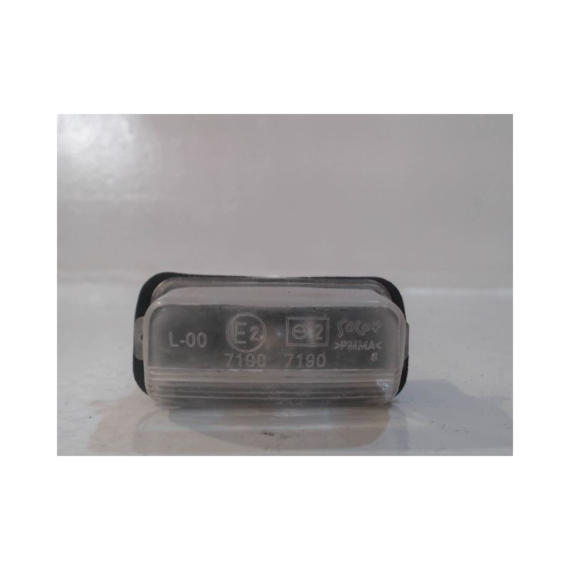 ECLAIREUR PLAQUE DE POLICE GAUCHE PEUGEOT 206+ 2009-