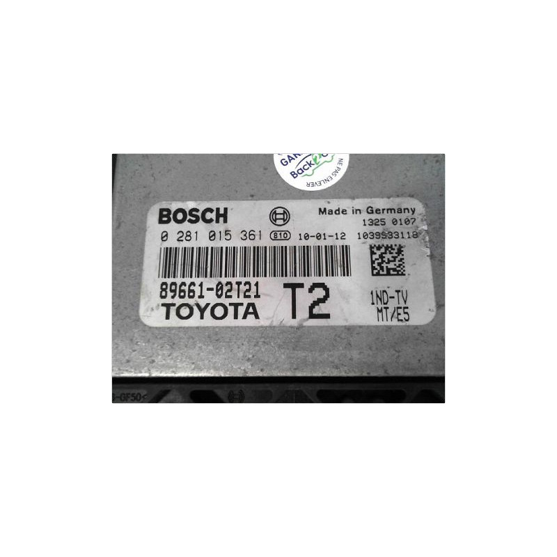 CALCULATEUR MOTEUR TOYOTA AURIS PH2 10-12