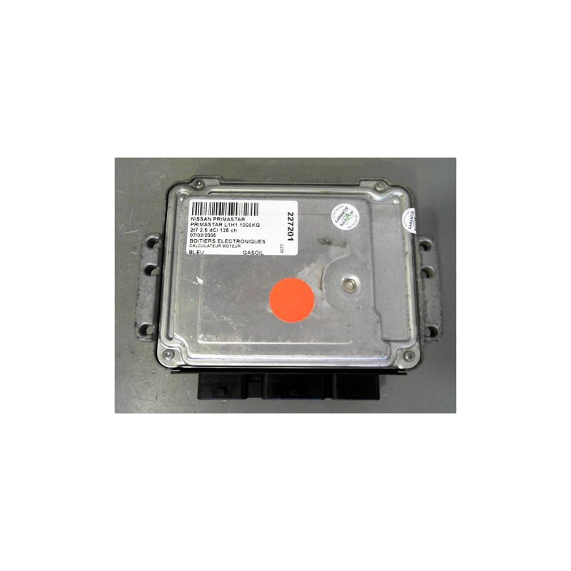 CALCULATEUR MOTEUR NISSAN PRIMASTAR L1H1 1000KG