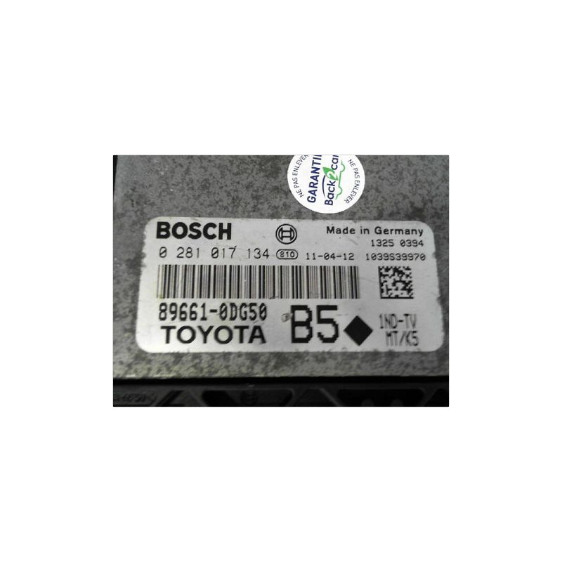 CALCULATEUR MOTEUR TOYOTA YARIS III 11-15