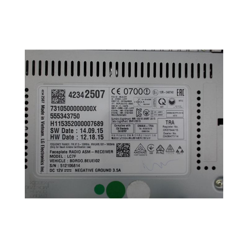 AUTORADIO OPEL CORSA