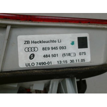 FEU ARRIERE INTERIEUR GAUCHE AUDI A4