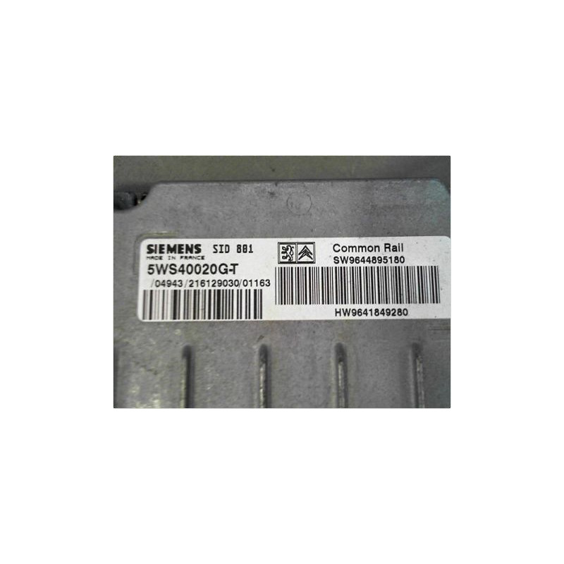 CALCULATEUR MOTEUR PEUGEOT 307 2001-2005