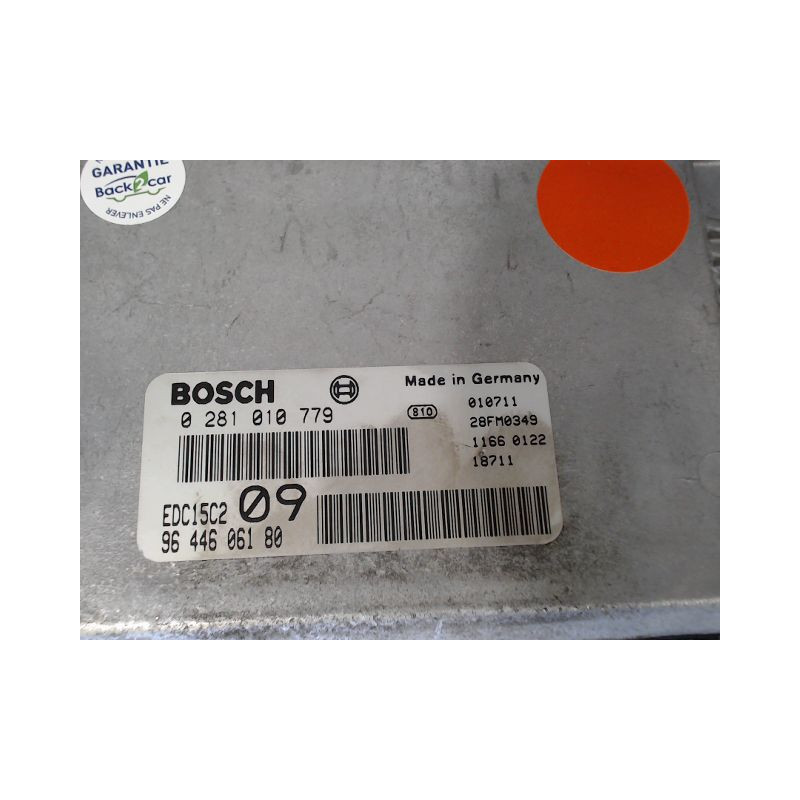 CALCULATEUR MOTEUR PEUGEOT 307