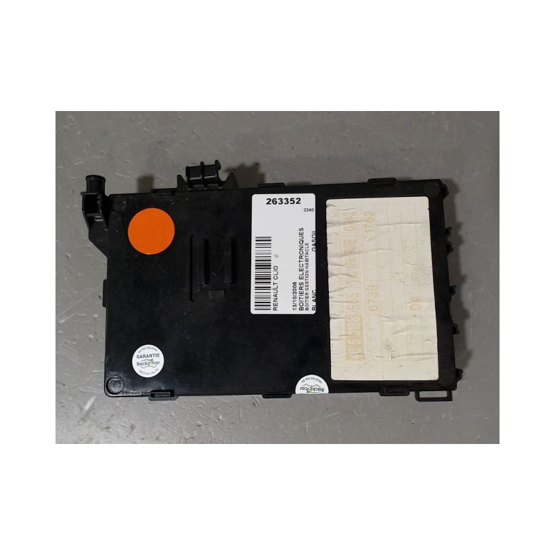 BOITIER GESTION HABITACLE RENAULT CLIO
