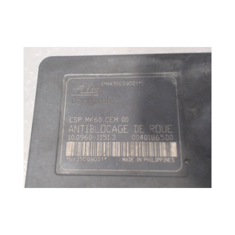 UNITE HYDRAULIQUE ABS PEUGEOT 206