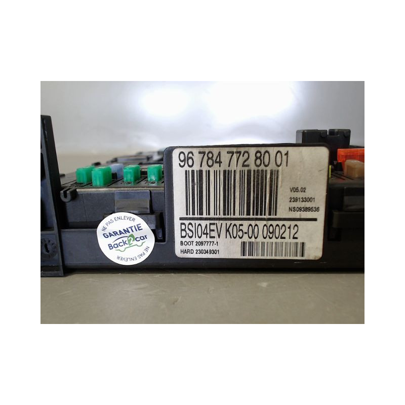 BOITIER GESTION HABITACLE PEUGEOT 308