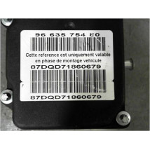UNITE HYDRAULIQUE ABS PEUGEOT 308 2007-2011