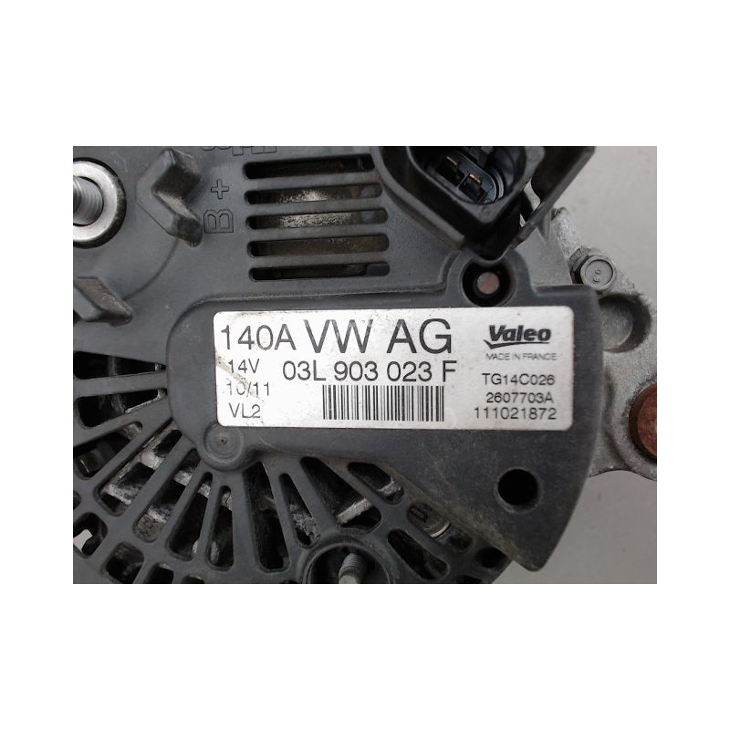 ALTERNATEUR VOLKSWAGEN GOLF