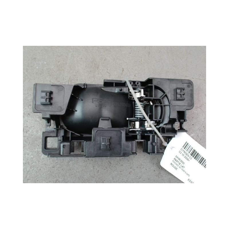 POIGNEE INTERIEURE PORTE ARRIERE GAUCHE CITROEN C3 2009-