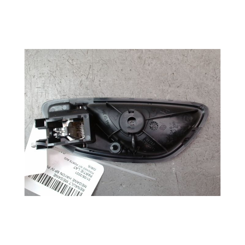 POIGNEE INTERIEURE PORTE AVANT DROIT RENAULT MEGANE IV PHASE 1 2015-