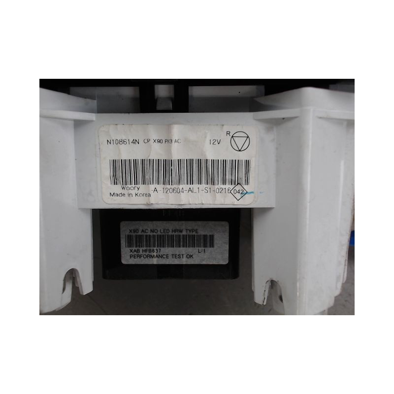 COMMANDE DE CHAUFFAGE DACIA SANDERO