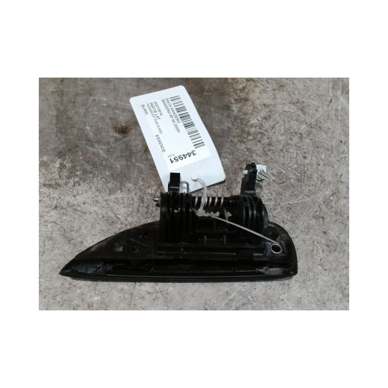 POIGNEE EXTERIEURE PORTE ARRIERE DROIT DACIA SANDERO 2008-