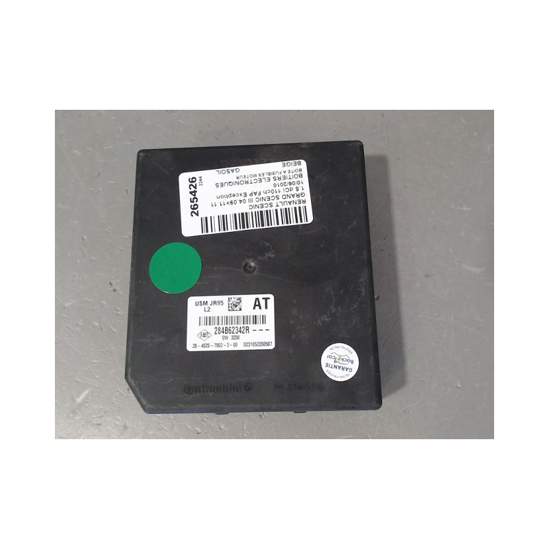 BOITE A FUSIBLES RENAULT GRAND SCENIC III 09-11