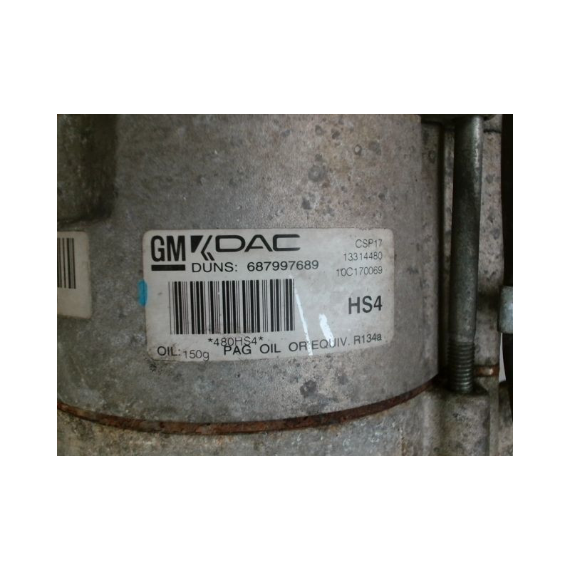 COMPRESSEUR AIR CONDITIONNE CHEVROLET ORLANDO
