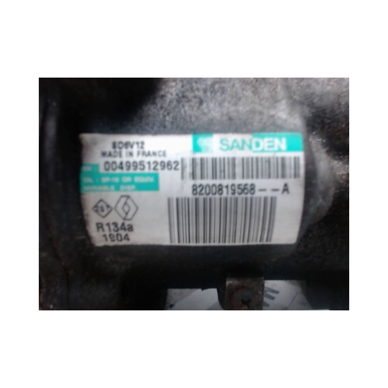 COMPRESSEUR AIR CONDITIONNE RENAULT CLIO III 2009-