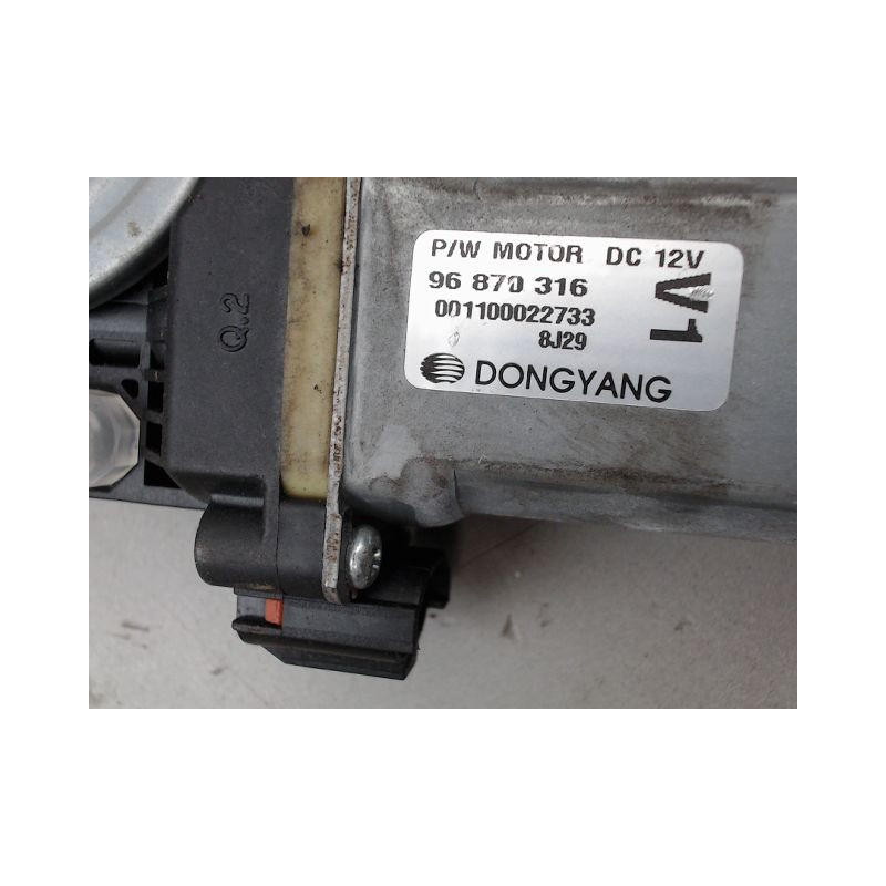 MECANISME LEVE-GLACE AVANT GAUCHE CHEVROLET AVEO