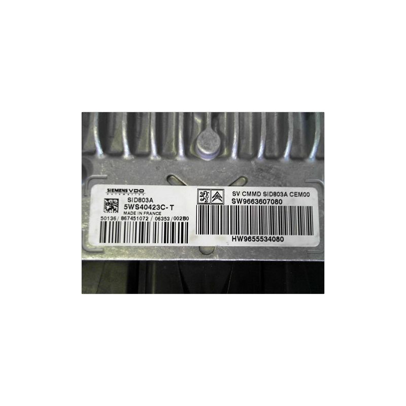 CALCULATEUR MOTEUR PEUGEOT 407 SW