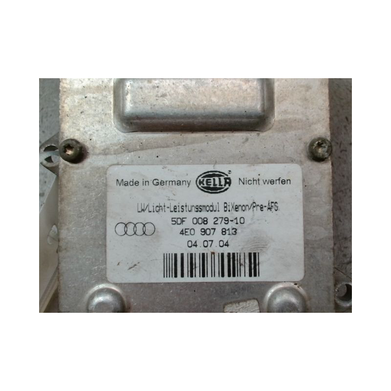 BOITIER XENON PHARE DROIT AUDI A8 2002-2007