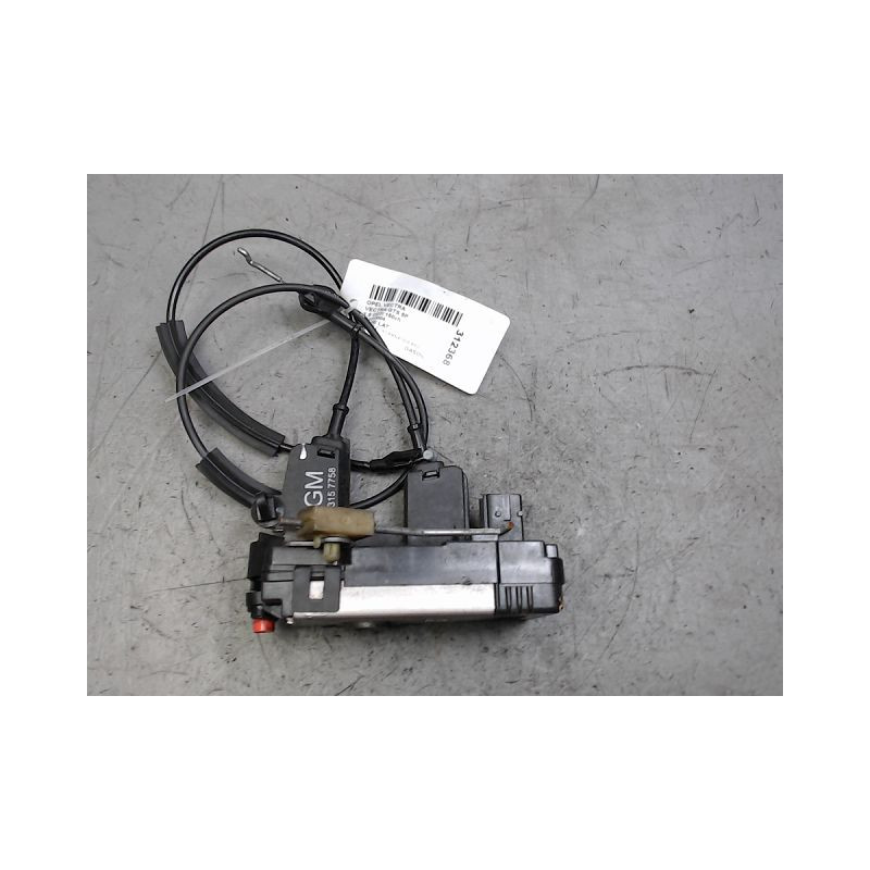 SYSTEME CONDAMNATION ARRIERE GAUCHE OPEL VECTRA GTS 5P