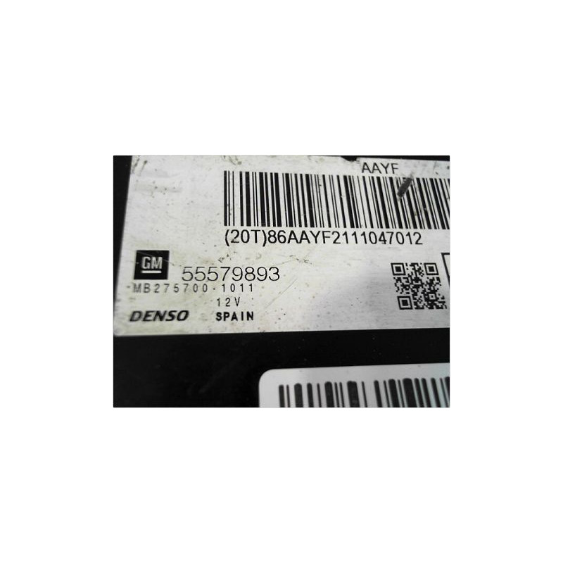 CALCULATEUR MOTEUR OPEL ASTRA (J) 2010-2012
