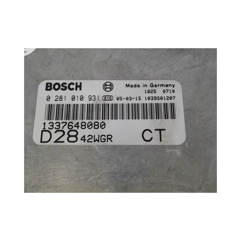 CALCULATEUR MOTEUR FIAT DUCATO