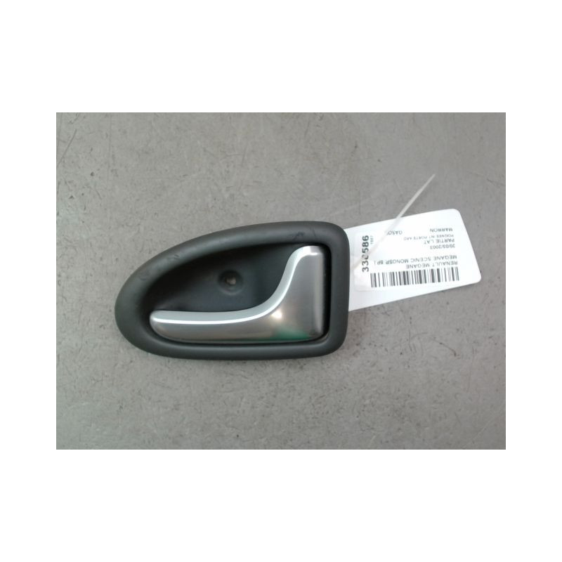 POIGNEE INTERIEURE PORTE ARRIERE DROIT RENAULT MEGANE SCENIC MONOSP. I Phase 2 1999-2003